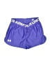 Under Armour 100% Polyester Purple Athletic Shorts Size M (youth) - photo 1