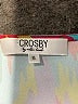 Crosby 100% Polyester Teal Short Sleeve Blouse Size M - photo 7