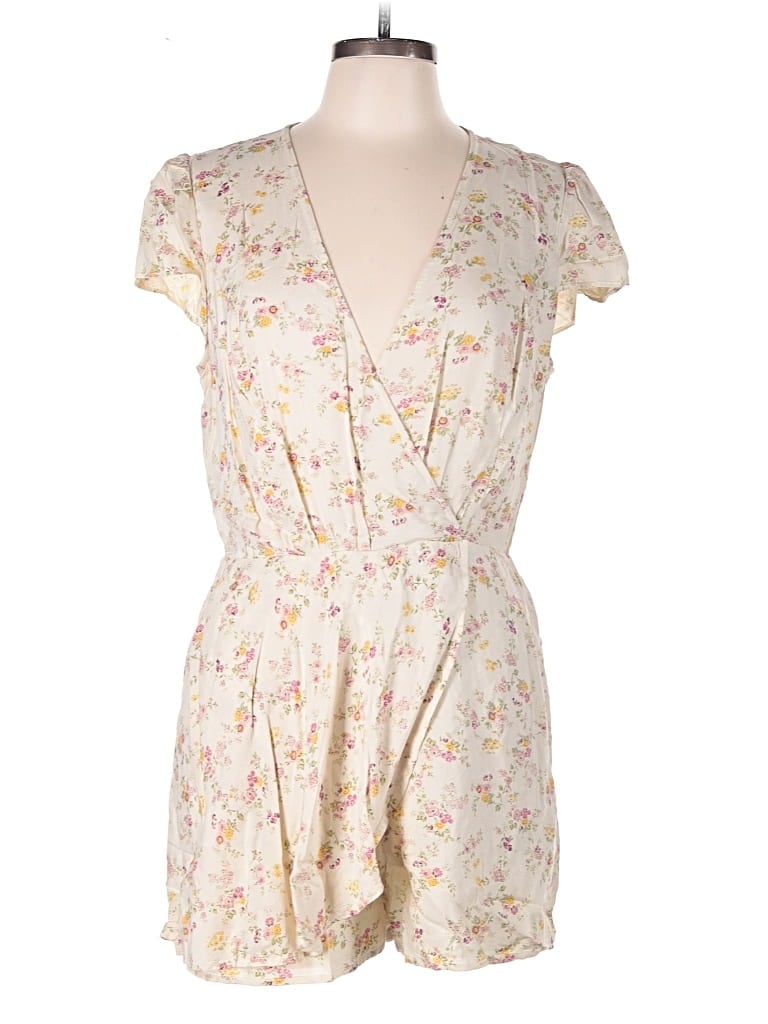Pre-owned Polo Ralph Lauren Romper In Ivory