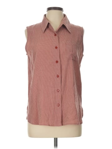 Christopher & Banks Sleeveless Button-Down Shirt (view 1)