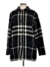 Burberry 100% Wool Black Wool Coat Size L (estimated) - photo 1