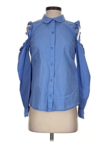 BCBGeneration Long Sleeve Blouse (view 1)