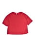 Shein 100% Polyester Red Short Sleeve Top Size 10 - photo 1