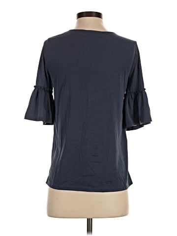 Green Envelope 3/4 Sleeve Top (view 2)