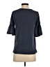 Green Envelope Gray 3/4 Sleeve Top Size S - photo 2