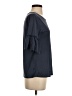 Green Envelope Gray 3/4 Sleeve Top Size S - photo 4