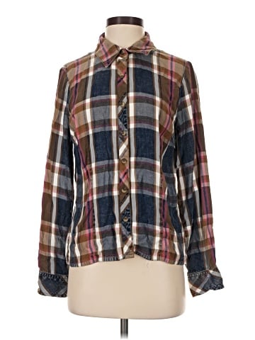 Kut from the Kloth Long Sleeve Button-Down Shirt (view 1)