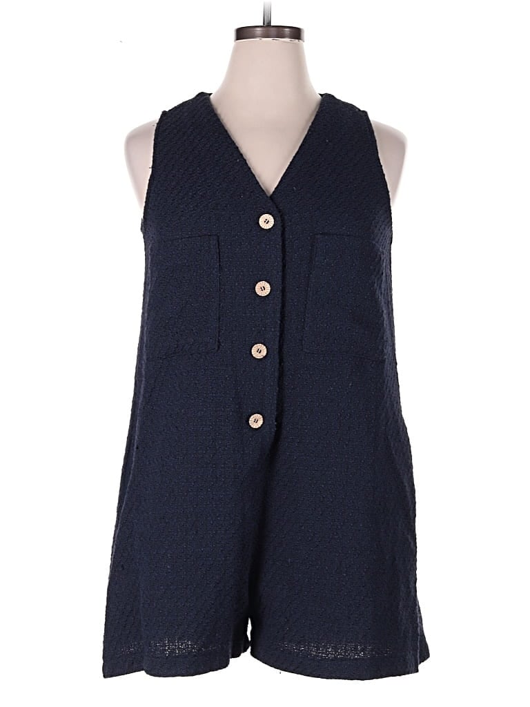 Pre-owned Pomander Place Romper In Blue