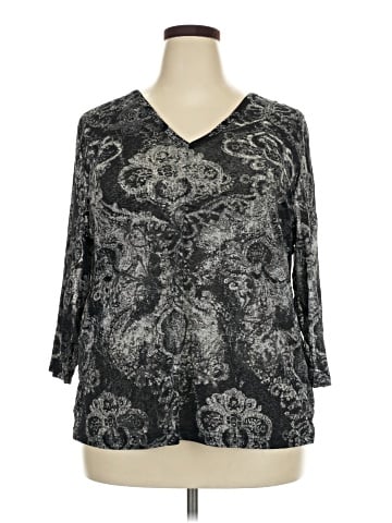 Avenue 3/4 Sleeve Blouse (view 1)