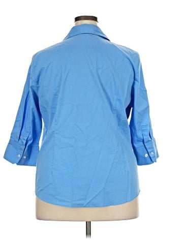 George 3/4 Sleeve Button-Down Shirt (view 2)
