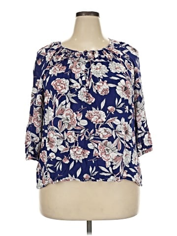 Chelsea & Violet 3/4 Sleeve Blouse (view 1)