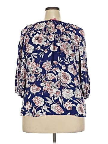 Chelsea & Violet 3/4 Sleeve Blouse (view 2)
