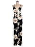 Charlotte Russe Floral Black Jumpsuit Size L - photo 1
