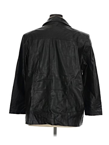 Mountain Lake Faux Leather Jacket (view 2)