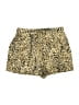 Zara Animal Print Gold Shorts Size S - photo 2