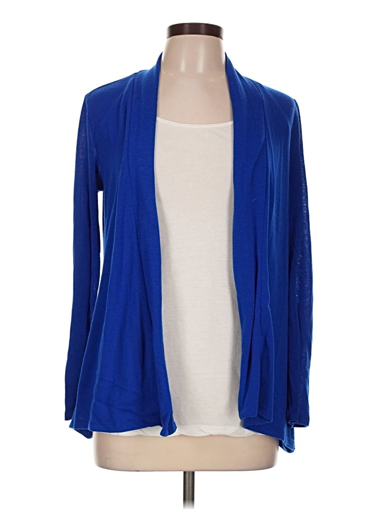 Pre-owned Always Indigo Cardigan Sweater In Blue