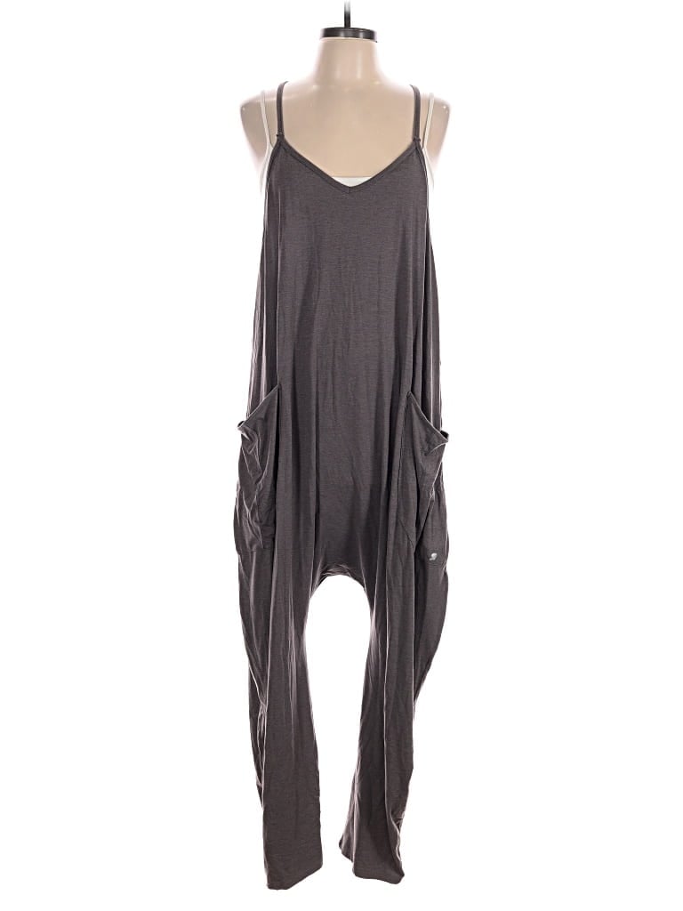 Pre-owned Fundamental Coast Jumpsuit In Gray