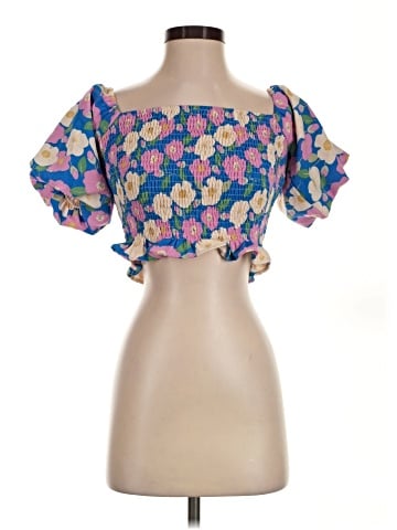 Lena Short Sleeve Blouse (view 1)