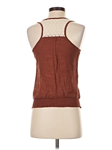 Edge Sleeveless Blouse (view 2)