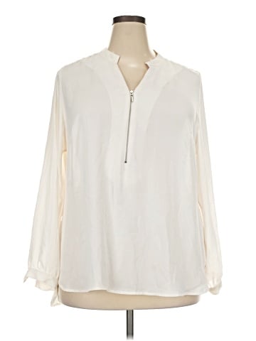 NY Collection 3/4 Sleeve Blouse (view 1)