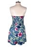 Charlotte Russe Floral Blue Romper Size M - photo 2
