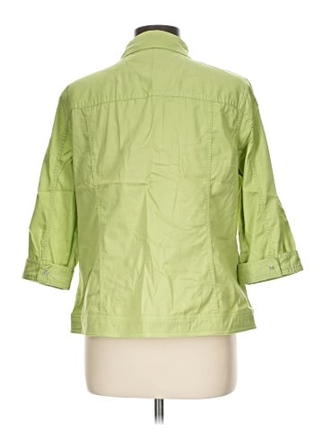 Christopher & Banks 3/4 Sleeve Button-Down Shirt (view 2)