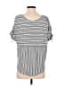 Daytrip Gray Short Sleeve Top Size S - photo 2