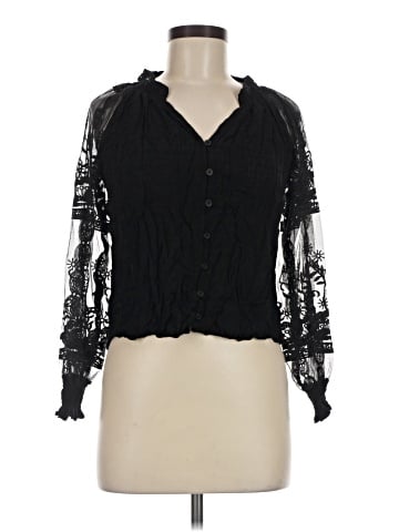 BKE Long Sleeve Blouse (view 1)