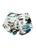 Adidas 100% Polyester Print Blue Athletic Shorts Size 14 - photo 2