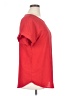 Zenana 100% Polyester Red Short Sleeve Top Size XL - photo 4