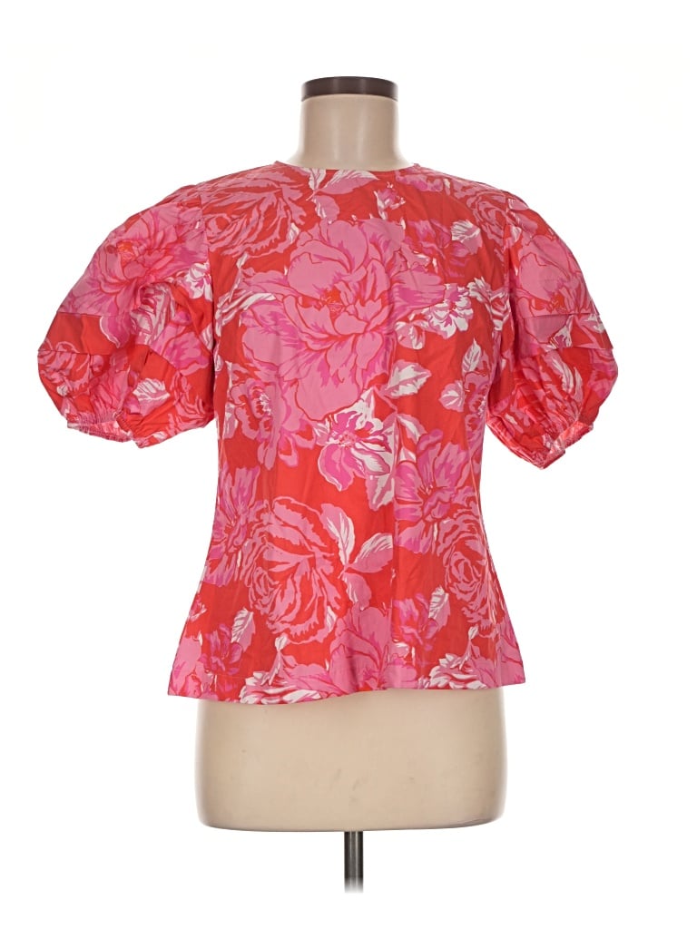 Assorted Brands Short Sleeve Blouse In Multi
