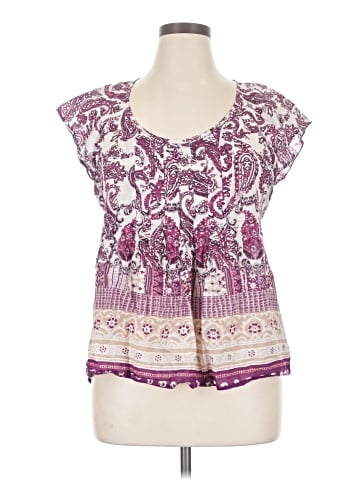 CALVIN KLEIN JEANS Short Sleeve Blouse (view 1)