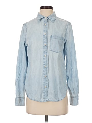 Gap Long Sleeve Button-Down Shirt (view 1)
