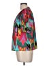 Crosby 100% Polyester Teal Short Sleeve Blouse Size M - photo 5
