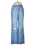 Old Navy Hearts Blue Jeans Size 6 - photo 1