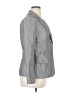Emily... 100% Polyester Chevron-herringbone Gray Blazer Size 14 - photo 4