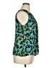 Notations 100% Polyester Teal Sleeveless Blouse Size XL - photo 4