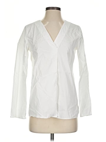Massimo Dutti Long Sleeve Blouse (view 1)