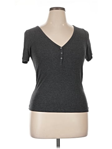 Victoria's Secret Short Sleeve Henley (view 1)