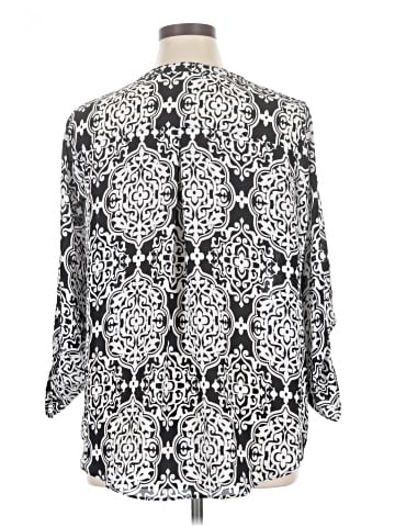 Cato 3/4 Sleeve Blouse (view 2)