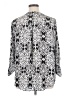 Cato 100% Polyester Silver 3/4 Sleeve Blouse Size XL - photo 2