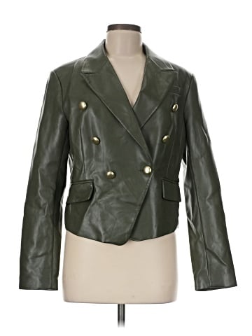 Avec Les Filles Faux Leather Jacket (view 1)
