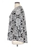 Cato 100% Polyester Silver 3/4 Sleeve Blouse Size XL - photo 5