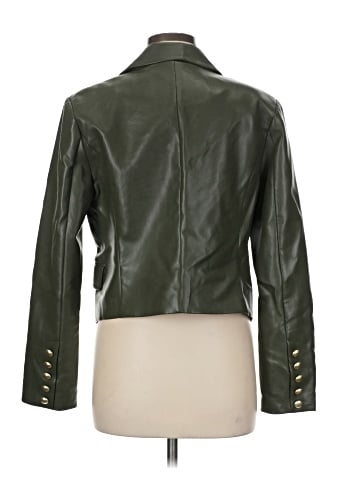 Avec Les Filles Faux Leather Jacket (view 2)