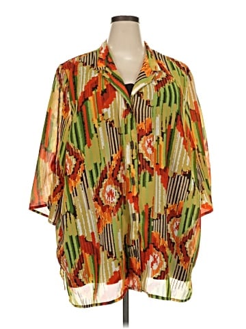 Maggie Barnes 3/4 Sleeve Blouse (view 1)