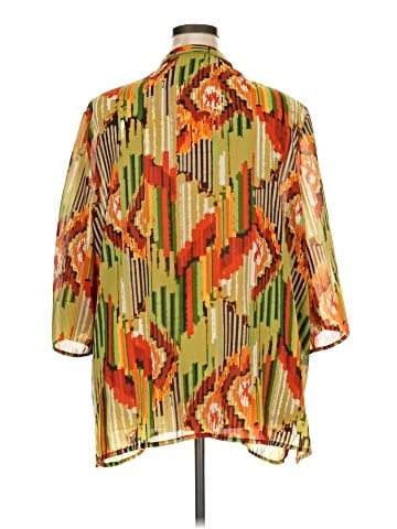Maggie Barnes 3/4 Sleeve Blouse (view 2)