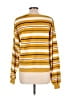 Urban Outfitters Stripes Yellow Pullover Sweater Size L - photo 2