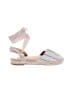 Old Navy Silver Flats Size 7 1/2 - photo 1