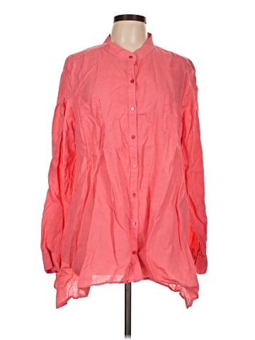 Eileen Fisher Long Sleeve Button-Down Shirt (view 1)
