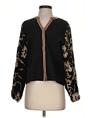 Calypso St. Barth Long Sleeve Blouse (view 1)
